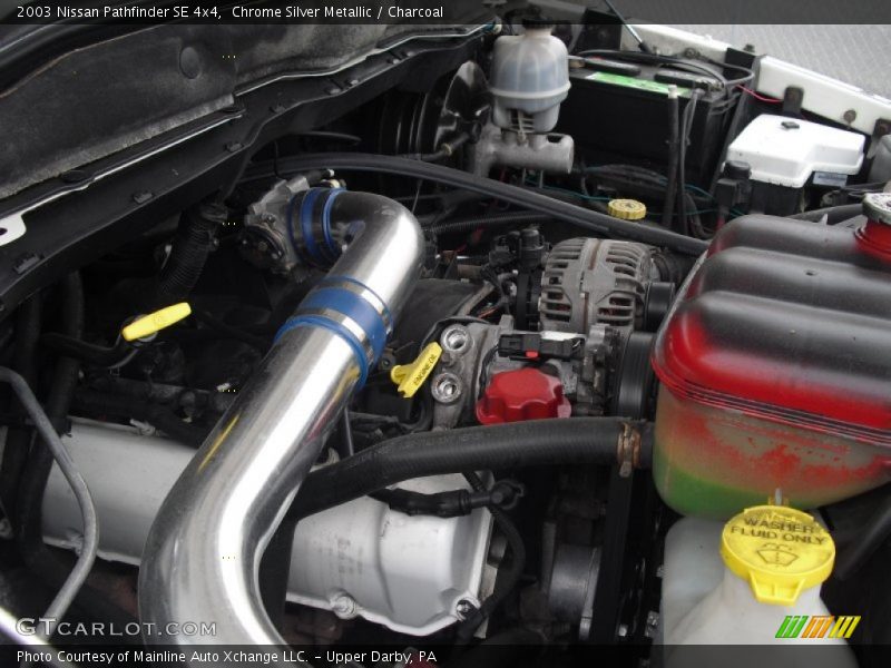 Chrome Silver Metallic / Charcoal 2003 Nissan Pathfinder SE 4x4