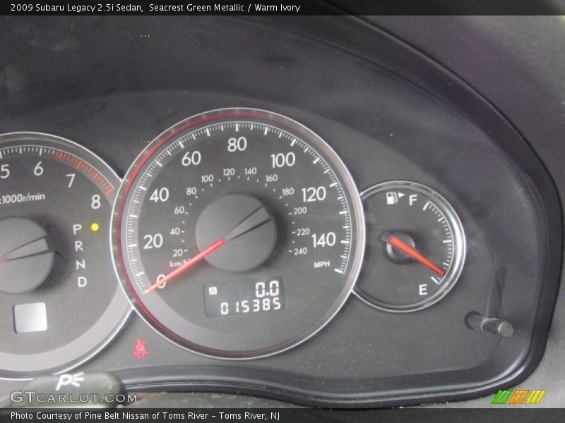 Seacrest Green Metallic / Warm Ivory 2009 Subaru Legacy 2.5i Sedan