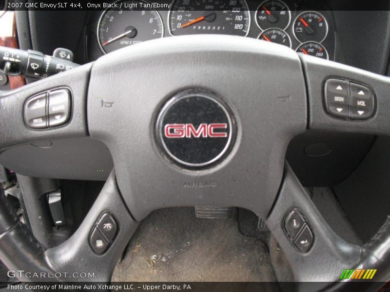 Onyx Black / Light Tan/Ebony 2007 GMC Envoy SLT 4x4