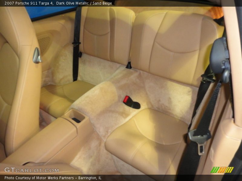 Dark Olive Metallic / Sand Beige 2007 Porsche 911 Targa 4