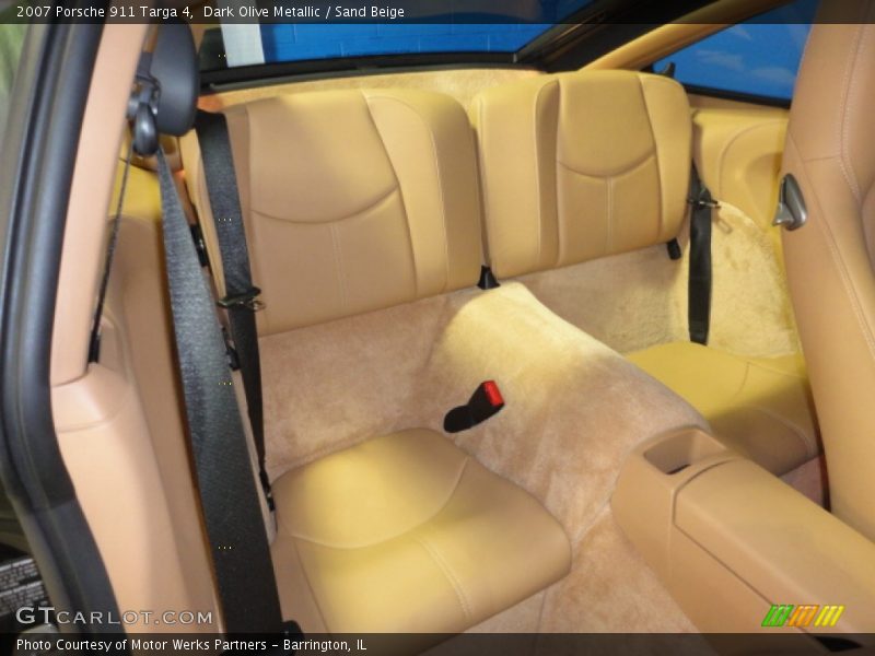 Dark Olive Metallic / Sand Beige 2007 Porsche 911 Targa 4