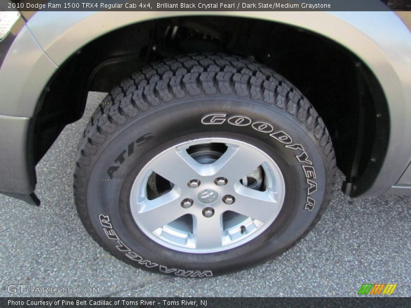 Brilliant Black Crystal Pearl / Dark Slate/Medium Graystone 2010 Dodge Ram 1500 TRX4 Regular Cab 4x4
