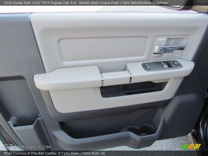 Brilliant Black Crystal Pearl / Dark Slate/Medium Graystone 2010 Dodge Ram 1500 TRX4 Regular Cab 4x4