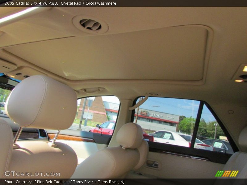 Crystal Red / Cocoa/Cashmere 2009 Cadillac SRX 4 V6 AWD