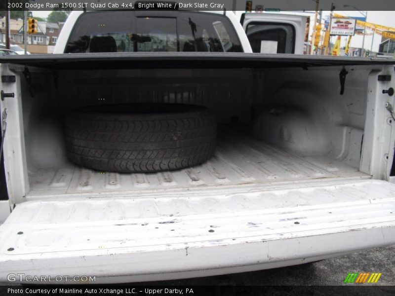 Bright White / Dark Slate Gray 2002 Dodge Ram 1500 SLT Quad Cab 4x4