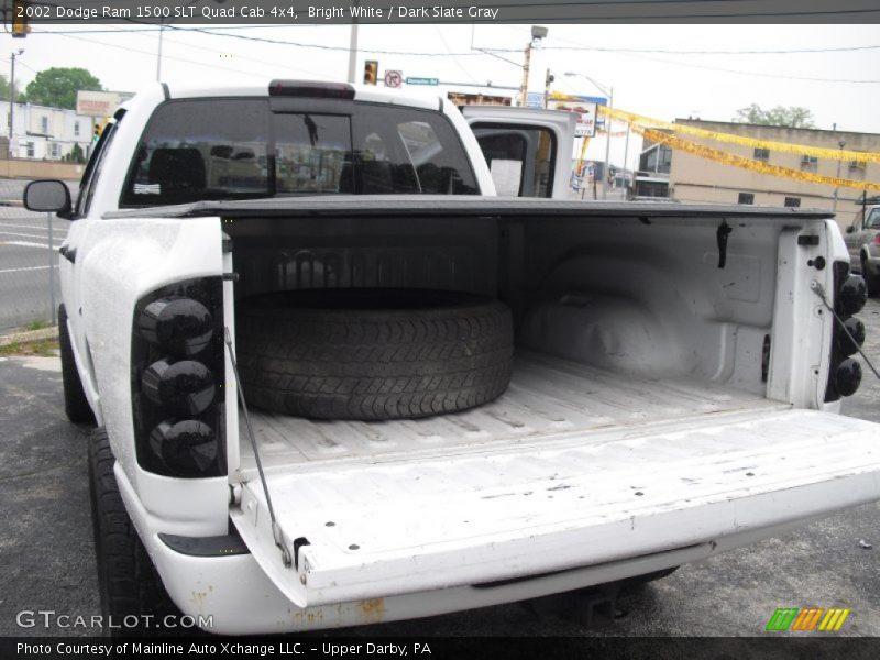 Bright White / Dark Slate Gray 2002 Dodge Ram 1500 SLT Quad Cab 4x4