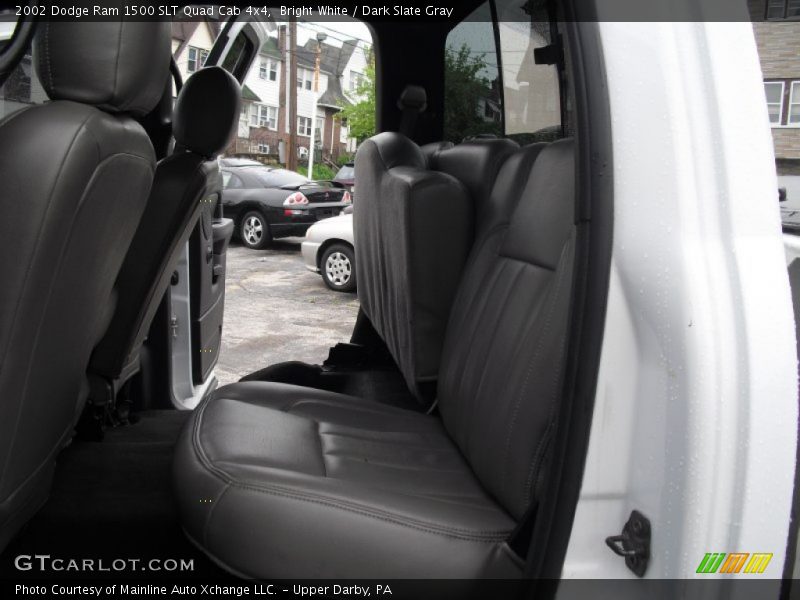 Bright White / Dark Slate Gray 2002 Dodge Ram 1500 SLT Quad Cab 4x4