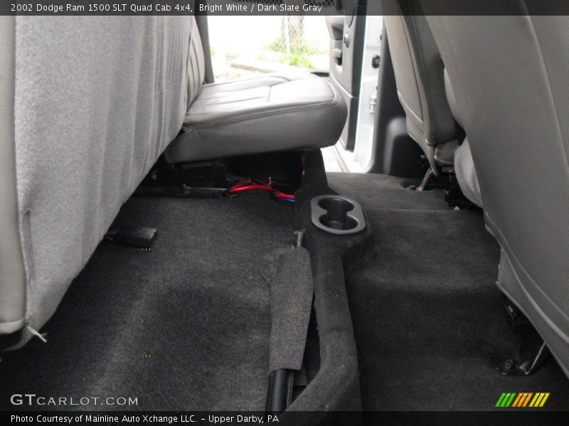 Bright White / Dark Slate Gray 2002 Dodge Ram 1500 SLT Quad Cab 4x4