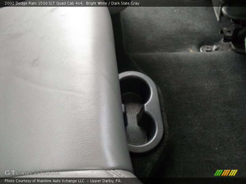 Bright White / Dark Slate Gray 2002 Dodge Ram 1500 SLT Quad Cab 4x4