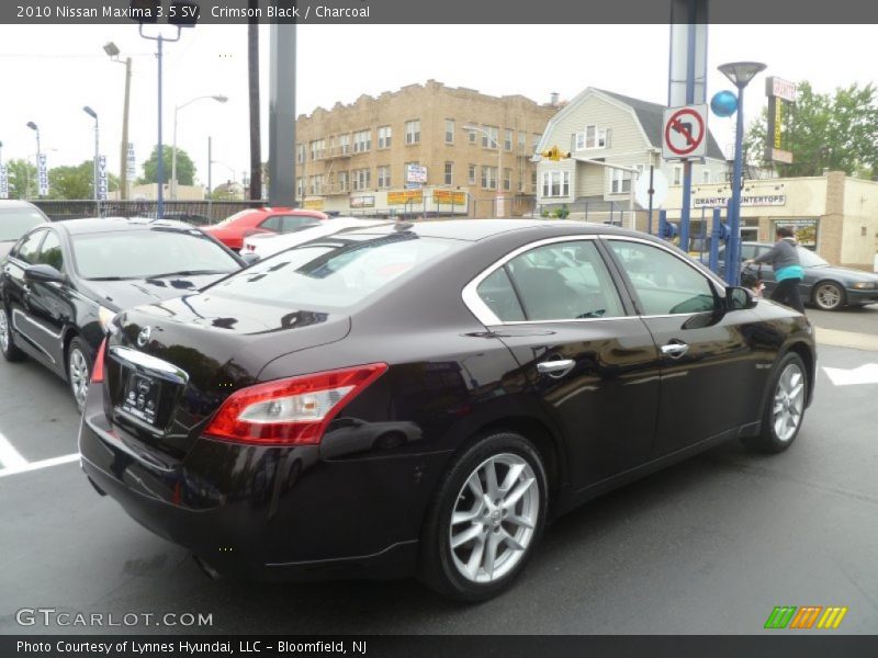 Crimson Black / Charcoal 2010 Nissan Maxima 3.5 SV