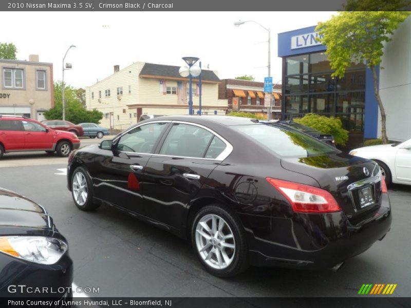 Crimson Black / Charcoal 2010 Nissan Maxima 3.5 SV