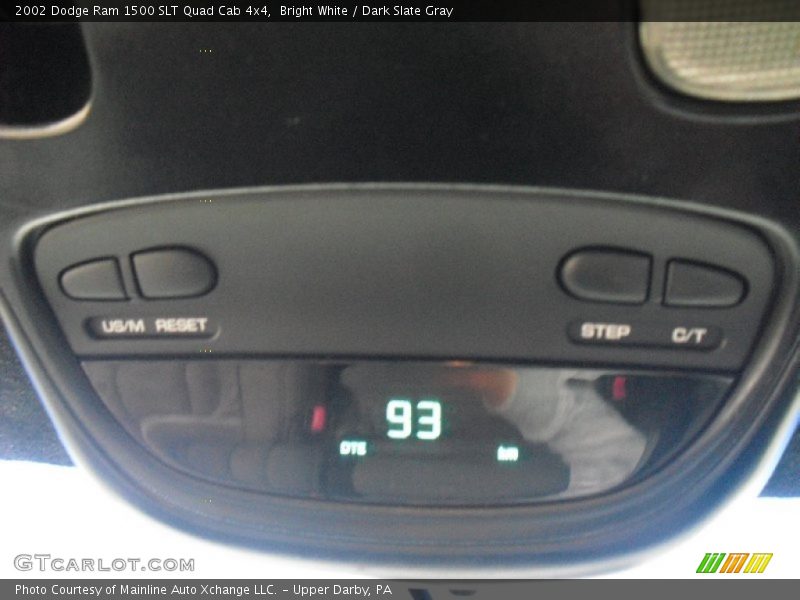 Bright White / Dark Slate Gray 2002 Dodge Ram 1500 SLT Quad Cab 4x4