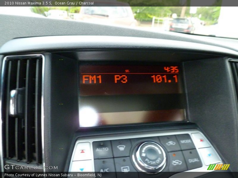 Ocean Gray / Charcoal 2010 Nissan Maxima 3.5 S
