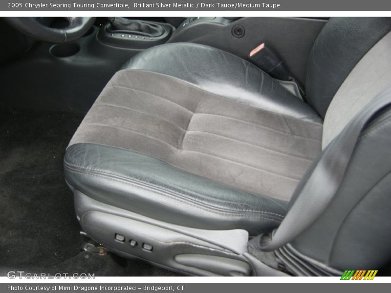 Brilliant Silver Metallic / Dark Taupe/Medium Taupe 2005 Chrysler Sebring Touring Convertible