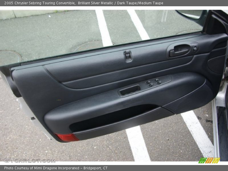 Brilliant Silver Metallic / Dark Taupe/Medium Taupe 2005 Chrysler Sebring Touring Convertible