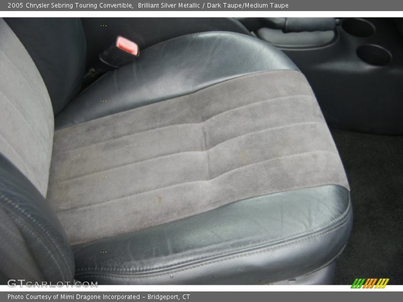 Brilliant Silver Metallic / Dark Taupe/Medium Taupe 2005 Chrysler Sebring Touring Convertible