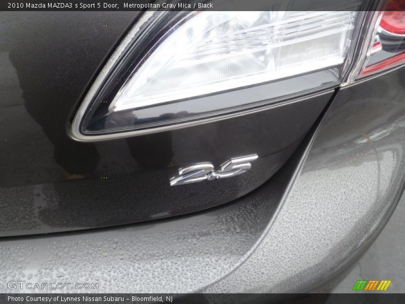 Metropolitan Gray Mica / Black 2010 Mazda MAZDA3 s Sport 5 Door