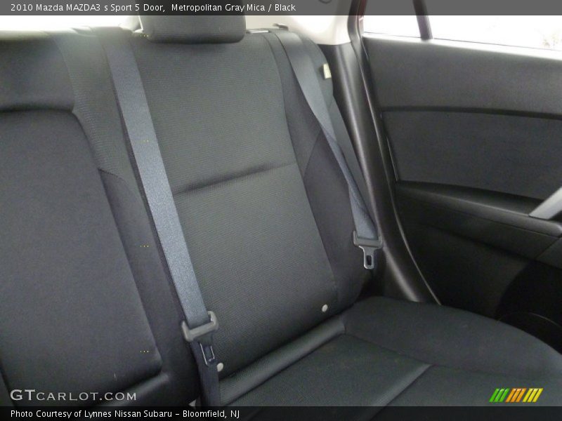 Metropolitan Gray Mica / Black 2010 Mazda MAZDA3 s Sport 5 Door