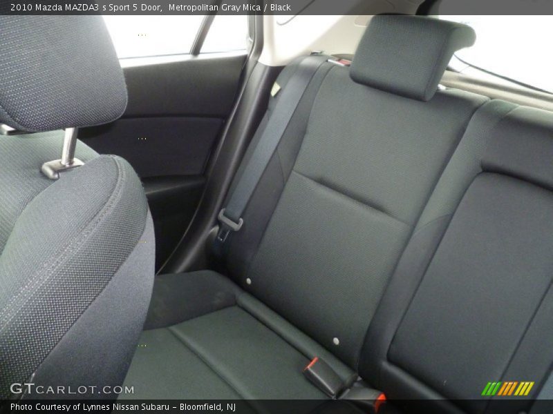 Metropolitan Gray Mica / Black 2010 Mazda MAZDA3 s Sport 5 Door