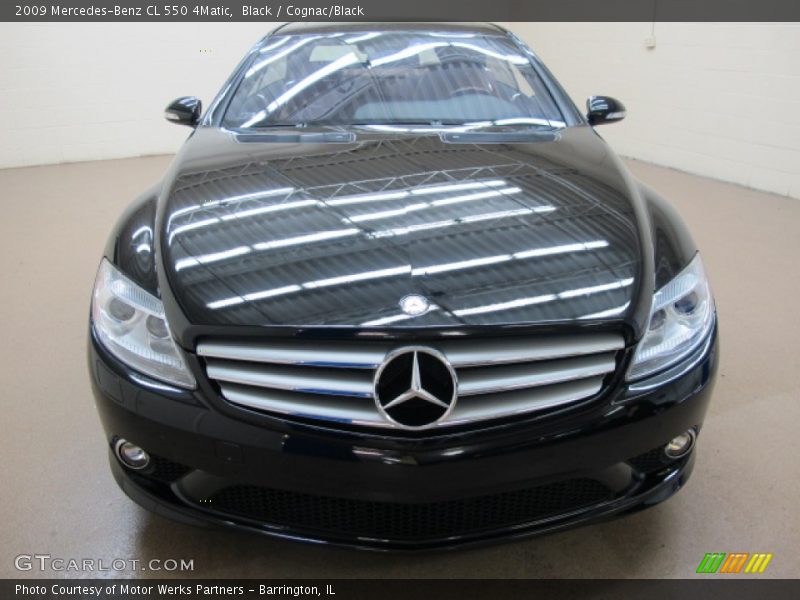 Black / Cognac/Black 2009 Mercedes-Benz CL 550 4Matic