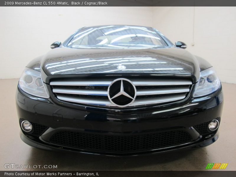 Black / Cognac/Black 2009 Mercedes-Benz CL 550 4Matic