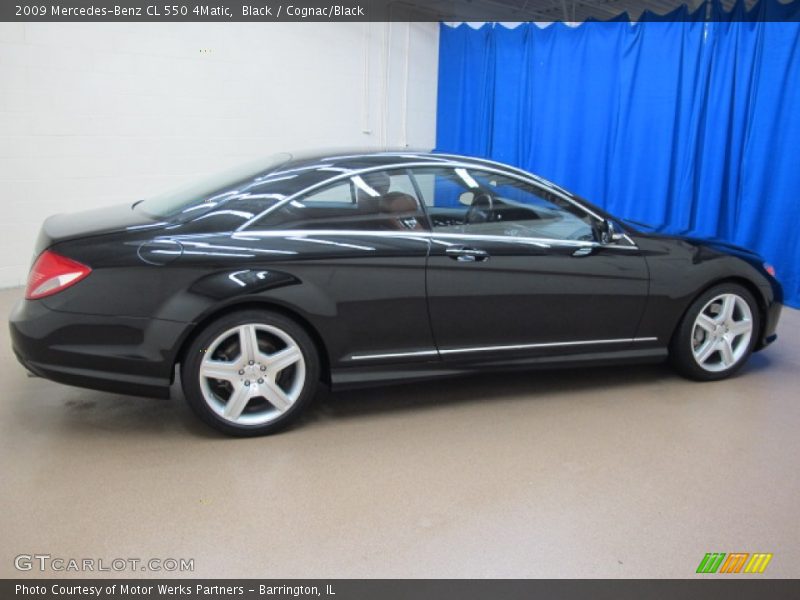 Black / Cognac/Black 2009 Mercedes-Benz CL 550 4Matic