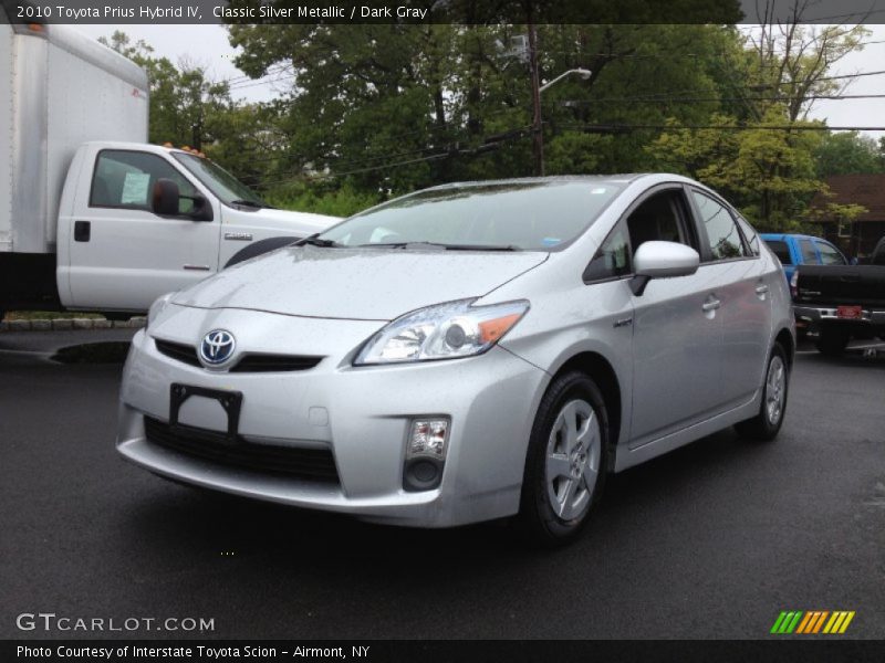 Classic Silver Metallic / Dark Gray 2010 Toyota Prius Hybrid IV