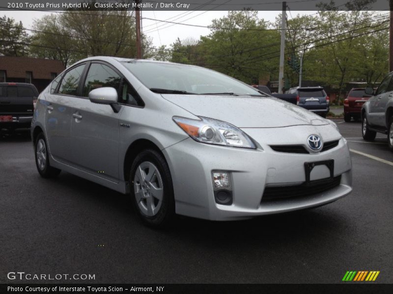 Classic Silver Metallic / Dark Gray 2010 Toyota Prius Hybrid IV