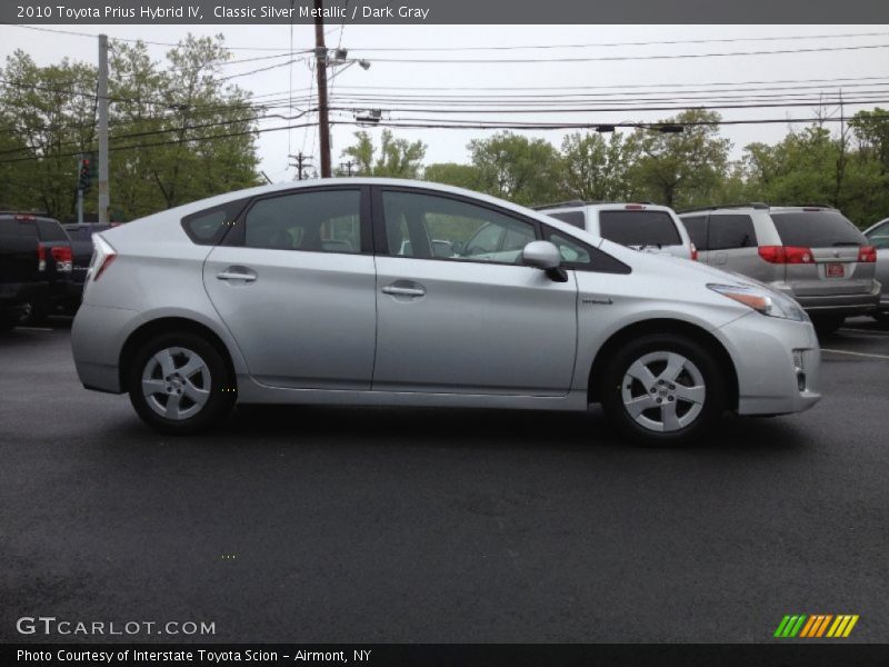 Classic Silver Metallic / Dark Gray 2010 Toyota Prius Hybrid IV
