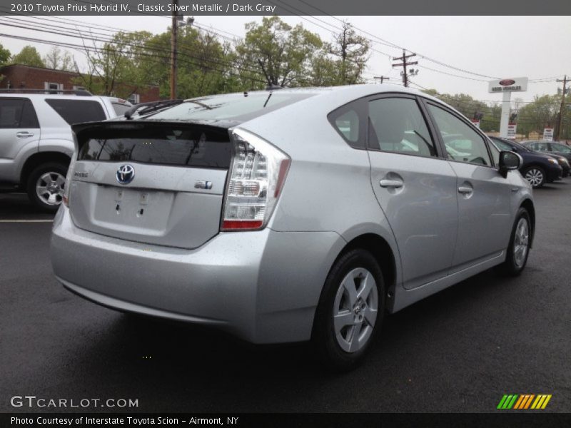 Classic Silver Metallic / Dark Gray 2010 Toyota Prius Hybrid IV