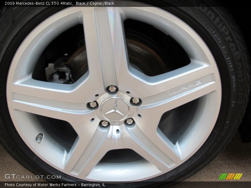 Black / Cognac/Black 2009 Mercedes-Benz CL 550 4Matic
