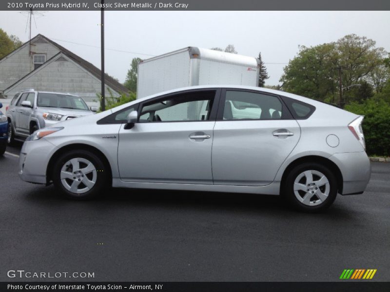 Classic Silver Metallic / Dark Gray 2010 Toyota Prius Hybrid IV