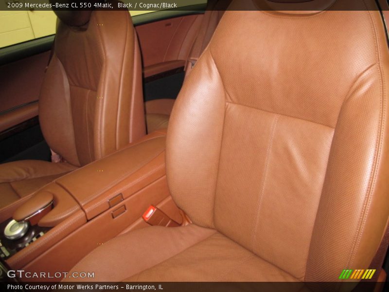 Black / Cognac/Black 2009 Mercedes-Benz CL 550 4Matic