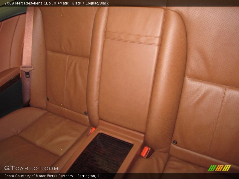 Black / Cognac/Black 2009 Mercedes-Benz CL 550 4Matic