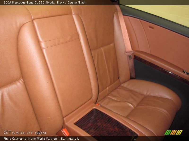 Black / Cognac/Black 2009 Mercedes-Benz CL 550 4Matic
