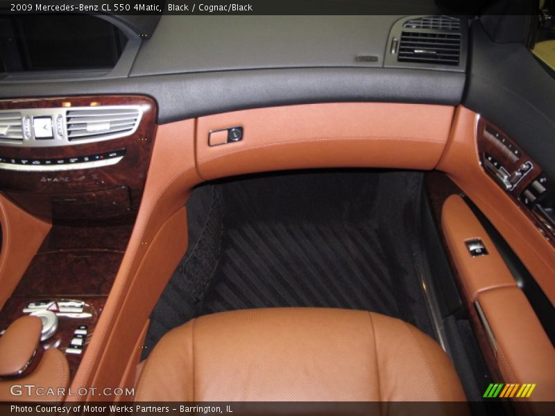 Black / Cognac/Black 2009 Mercedes-Benz CL 550 4Matic