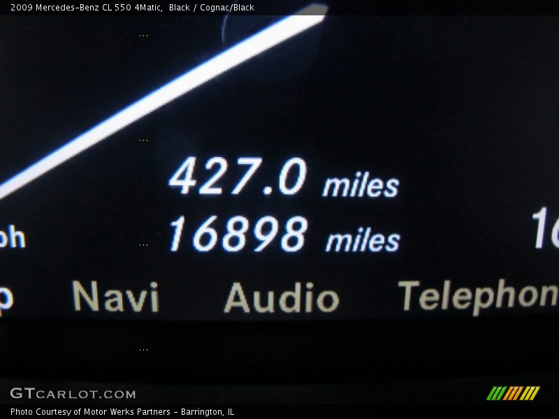 Black / Cognac/Black 2009 Mercedes-Benz CL 550 4Matic