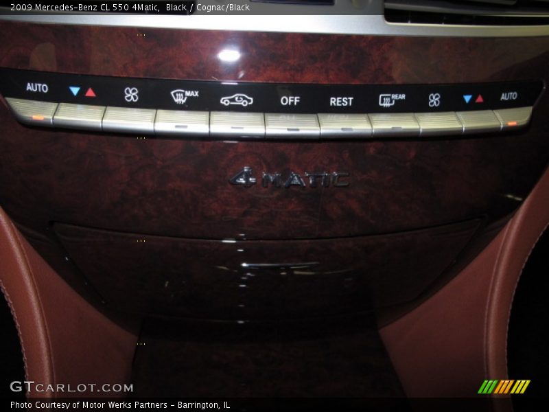 Black / Cognac/Black 2009 Mercedes-Benz CL 550 4Matic