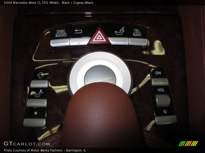 Black / Cognac/Black 2009 Mercedes-Benz CL 550 4Matic