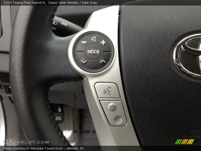 Classic Silver Metallic / Dark Gray 2010 Toyota Prius Hybrid IV