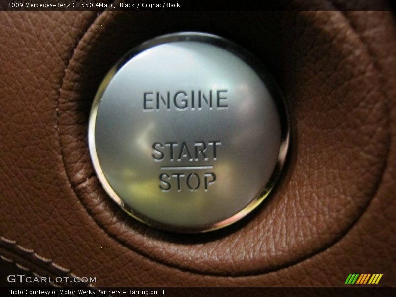Black / Cognac/Black 2009 Mercedes-Benz CL 550 4Matic