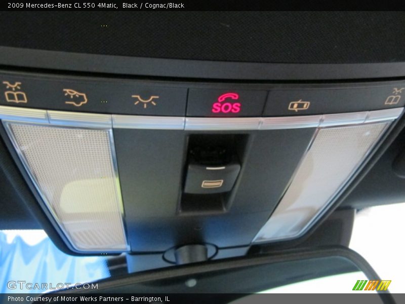 Black / Cognac/Black 2009 Mercedes-Benz CL 550 4Matic