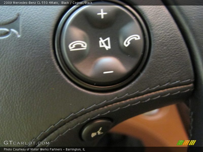 Black / Cognac/Black 2009 Mercedes-Benz CL 550 4Matic