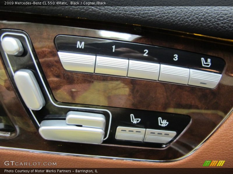Black / Cognac/Black 2009 Mercedes-Benz CL 550 4Matic
