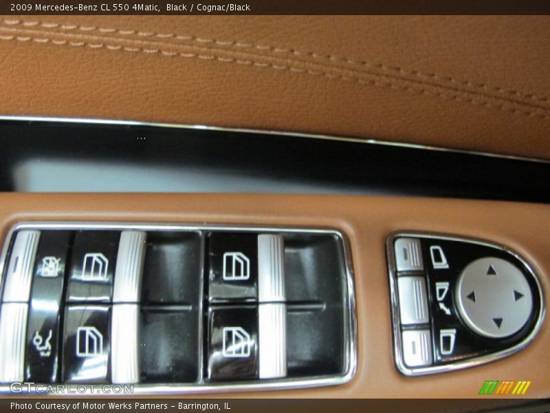 Black / Cognac/Black 2009 Mercedes-Benz CL 550 4Matic
