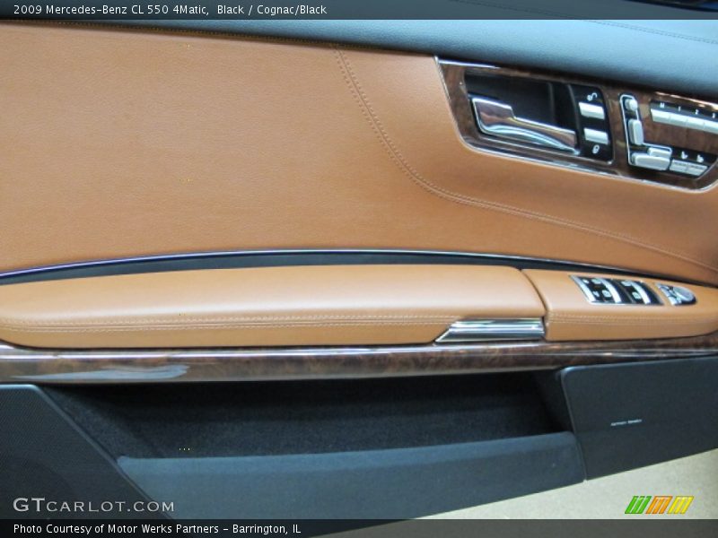 Black / Cognac/Black 2009 Mercedes-Benz CL 550 4Matic