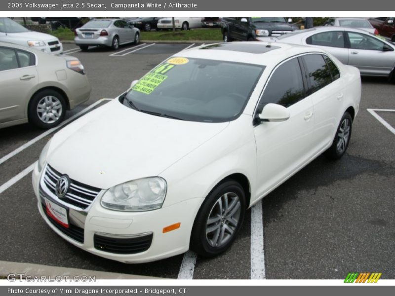 Campanella White / Anthracite 2005 Volkswagen Jetta 2.5 Sedan