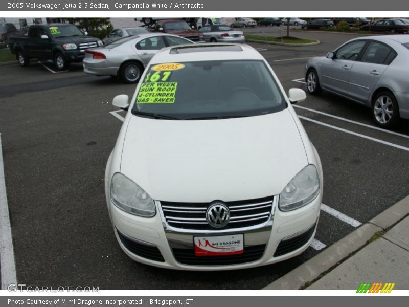 Campanella White / Anthracite 2005 Volkswagen Jetta 2.5 Sedan