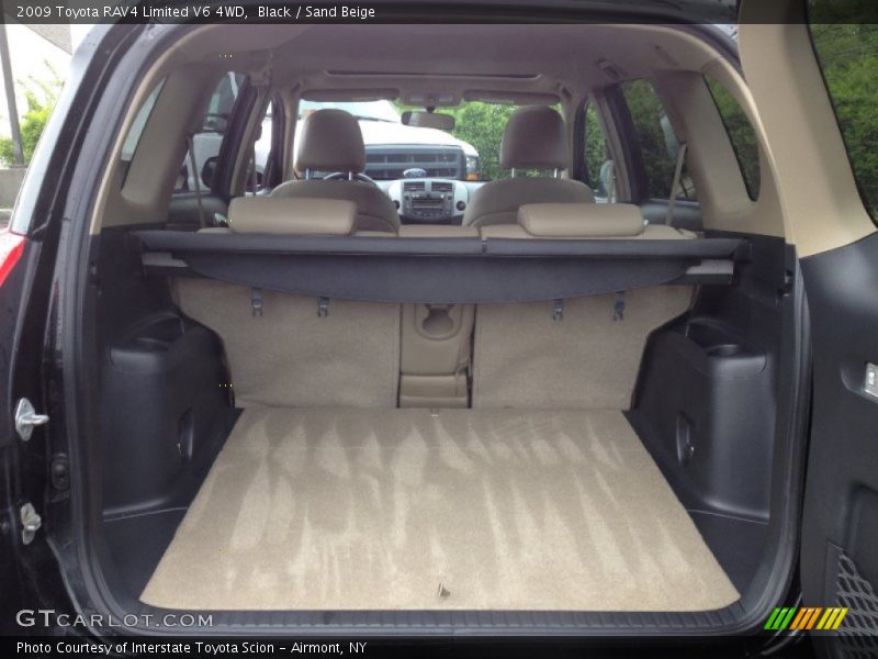 Black / Sand Beige 2009 Toyota RAV4 Limited V6 4WD