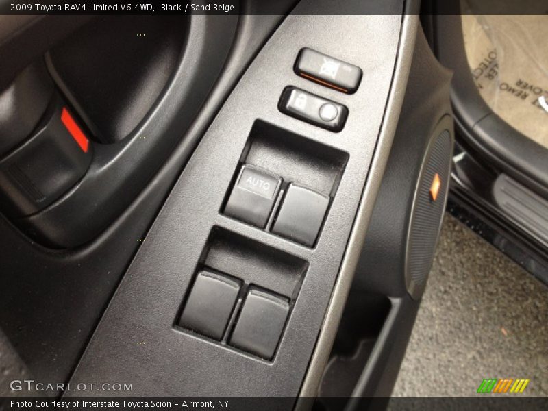 Black / Sand Beige 2009 Toyota RAV4 Limited V6 4WD